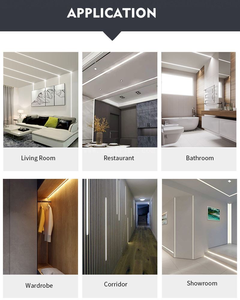 9. led strip mounting channel