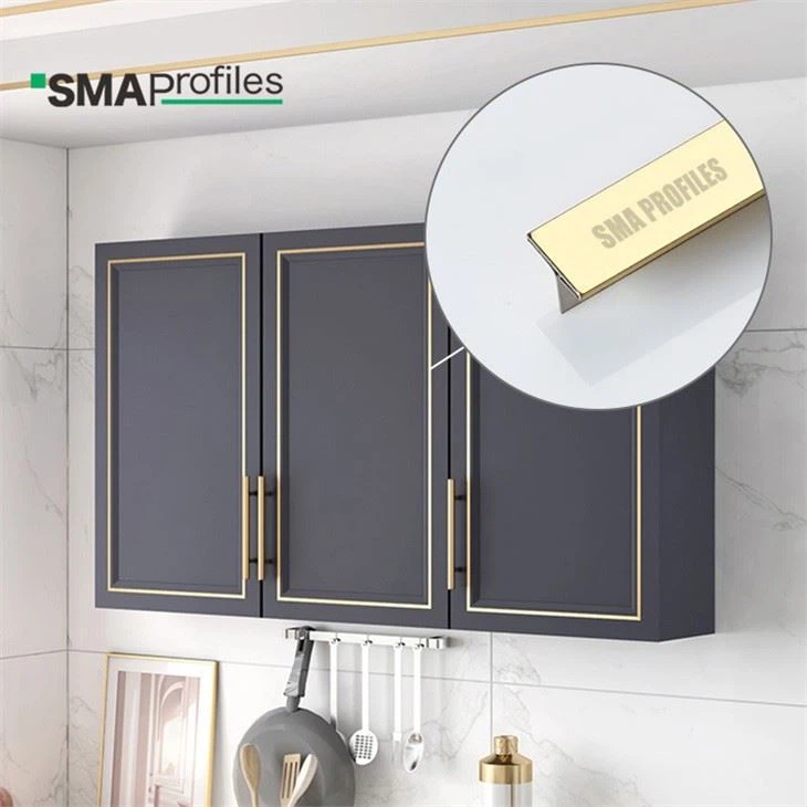 stainless steel T profile for cabinet