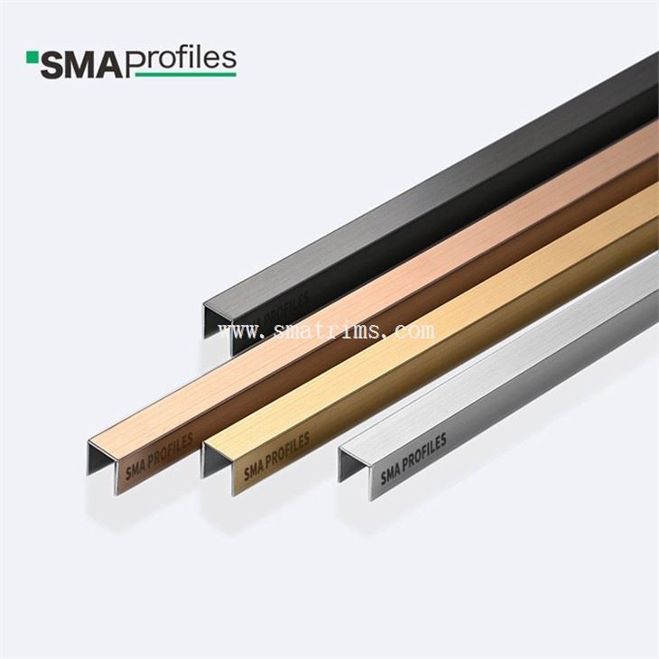 stainless decorative tile accessories