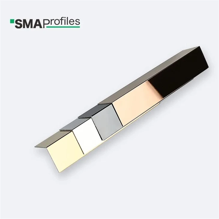 Stainless Steel V-shaped Corner Protection Profiles