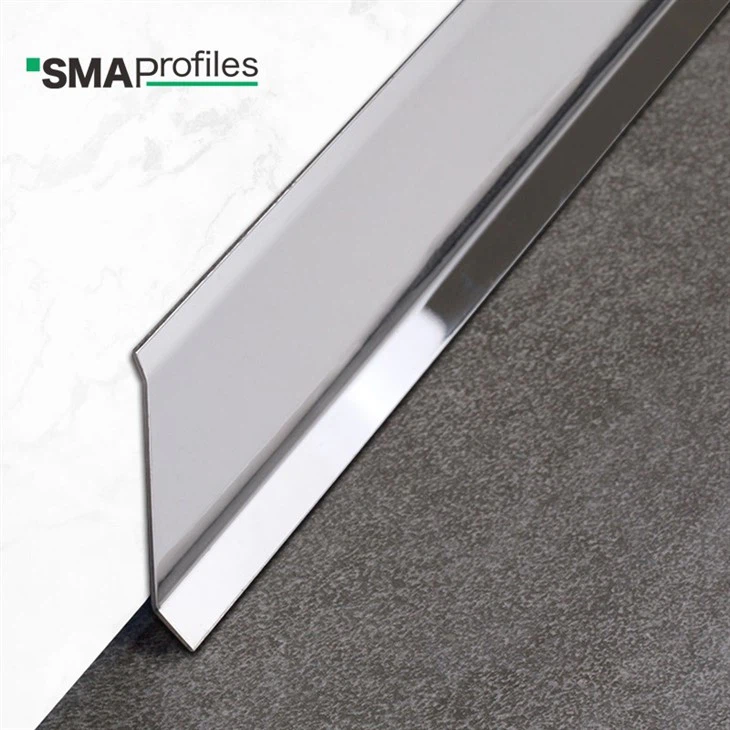 Battiscopa in Acciaio Inox